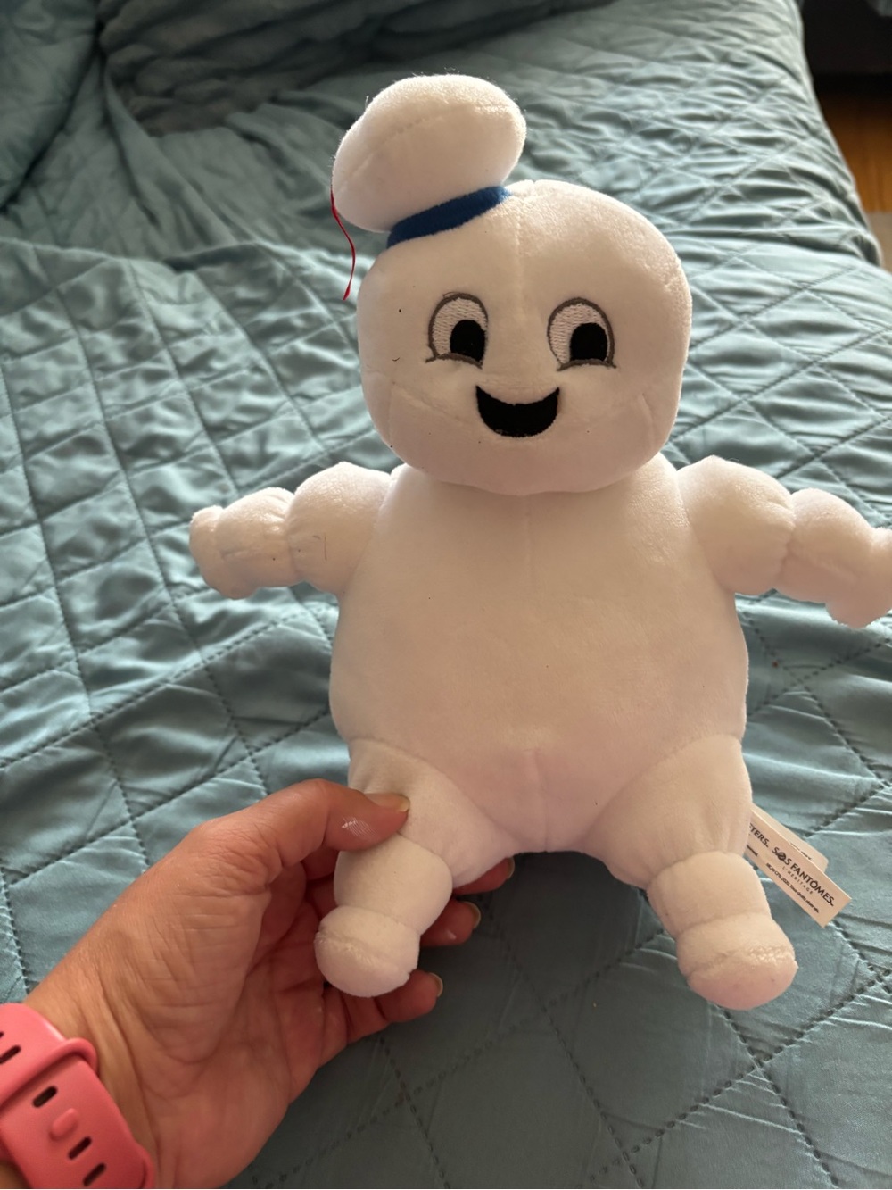Ghostbusters Plush Toy - White with Blue Accent